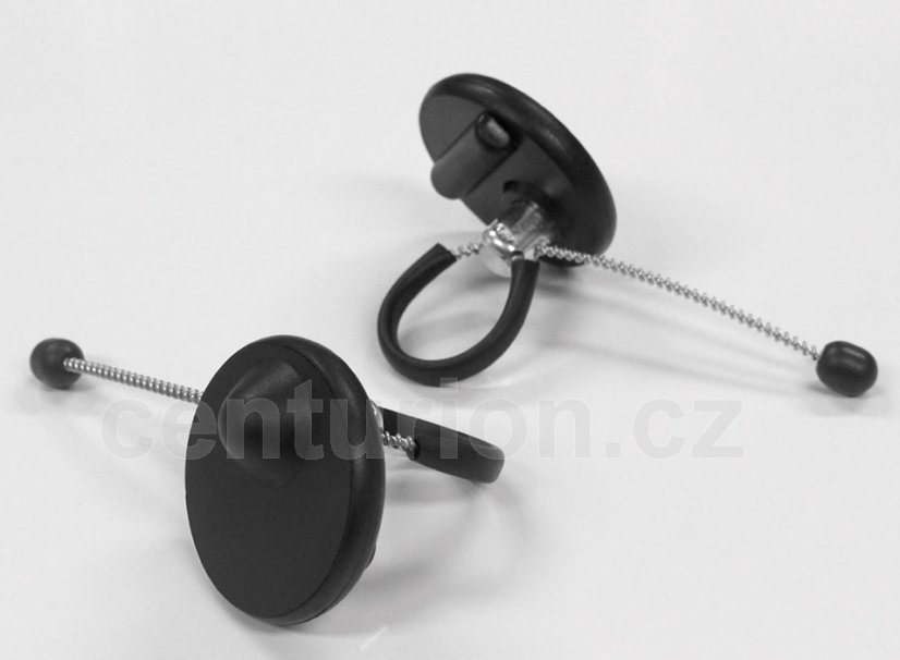 Pevná etiketa BOTTLE AM 58 kHz 50 mm čierna, zámok štandard