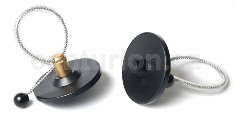 Pevná etiketa BOTTLE RF 8,2 MHz 56x34 mm černá, standard zámek