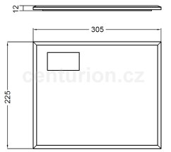 Deaktivačná doska A k deaktivátoru Stead čierna