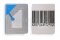 Label RF 8.2 MHz 3x4 cm barcode