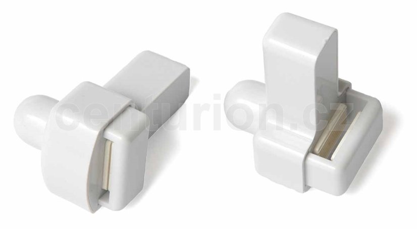 Pevná etiketa na brýle RF 8,2 MHz 49x28x34 mm šedá, standard zámek