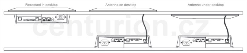 Deaktivátor samolepek Nexus AM 58 kHz stříbrný