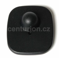 Pevná etiketa BETA RF 8,2 MHz 48x42 mm čierna, zámok štandard