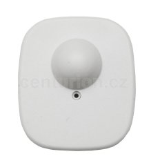 Pevná etiketa BETA RF 8,2 MHz 48x42 mm bílá, standard zámek