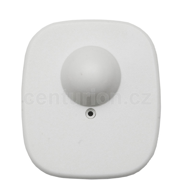 Pevná etiketa BETA RF 8,2 MHz 48x42 mm biela, zámok štandard