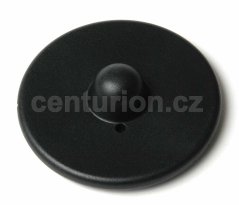 Pevná etiketa ALFA RF 8,2 MHz 58 mm čierna, zámok štandard