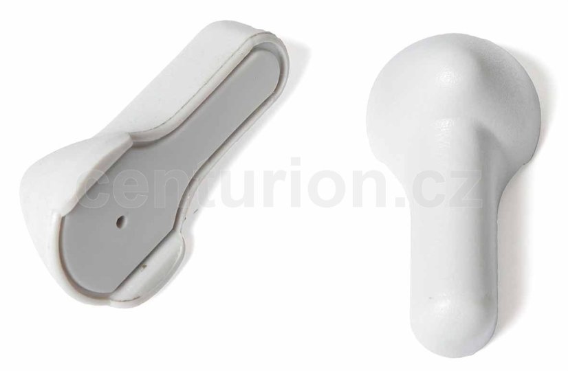 Hard Tag FLAP AM 58 kHz 50 x 25mm grey, standard lock