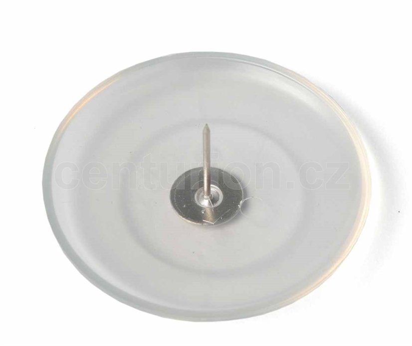 Ihla 16 mm hladká, ALFA transparentná 50 mm pevná hlava